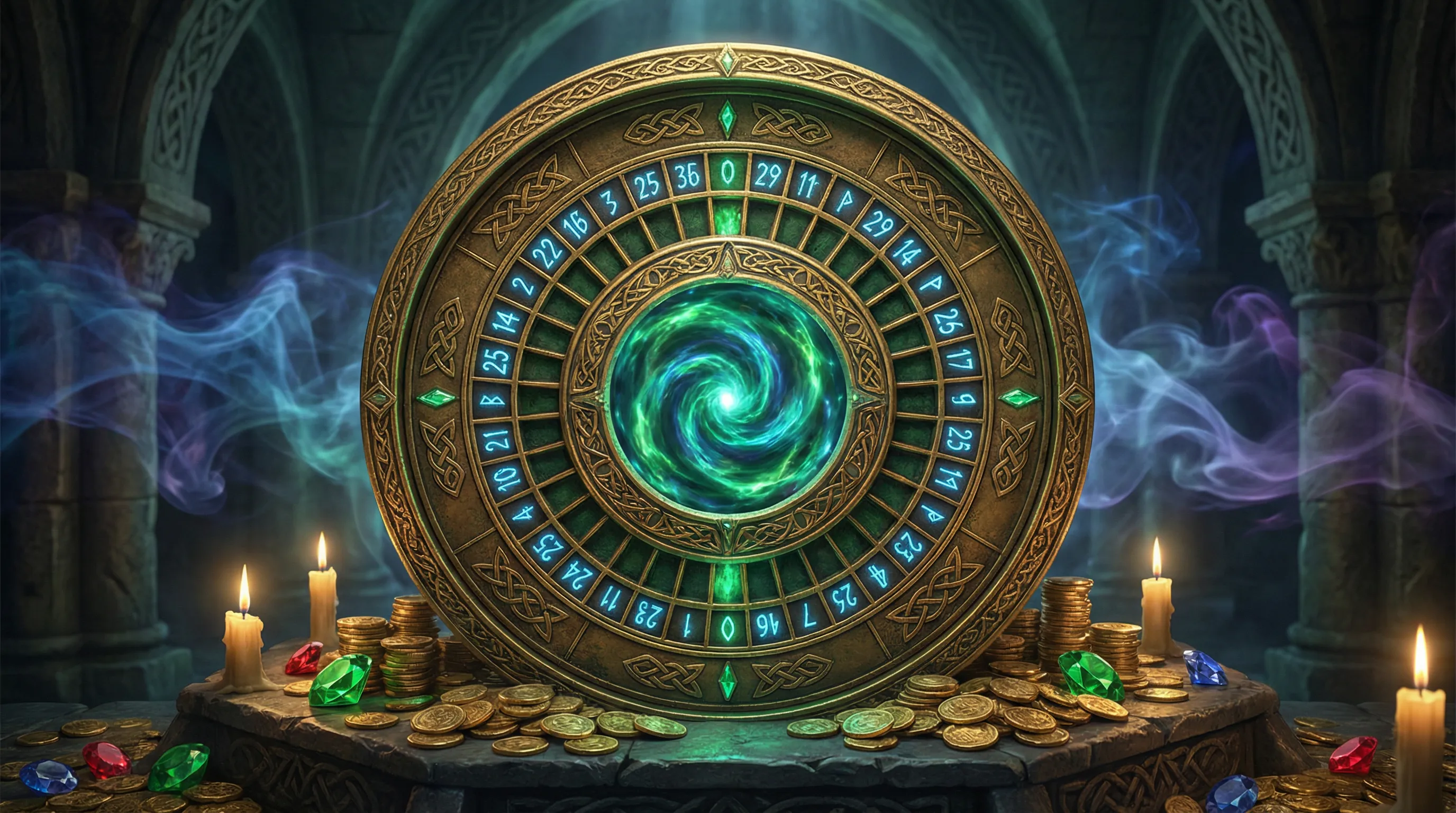 Roleta Mística - Jogos de Roleta afun